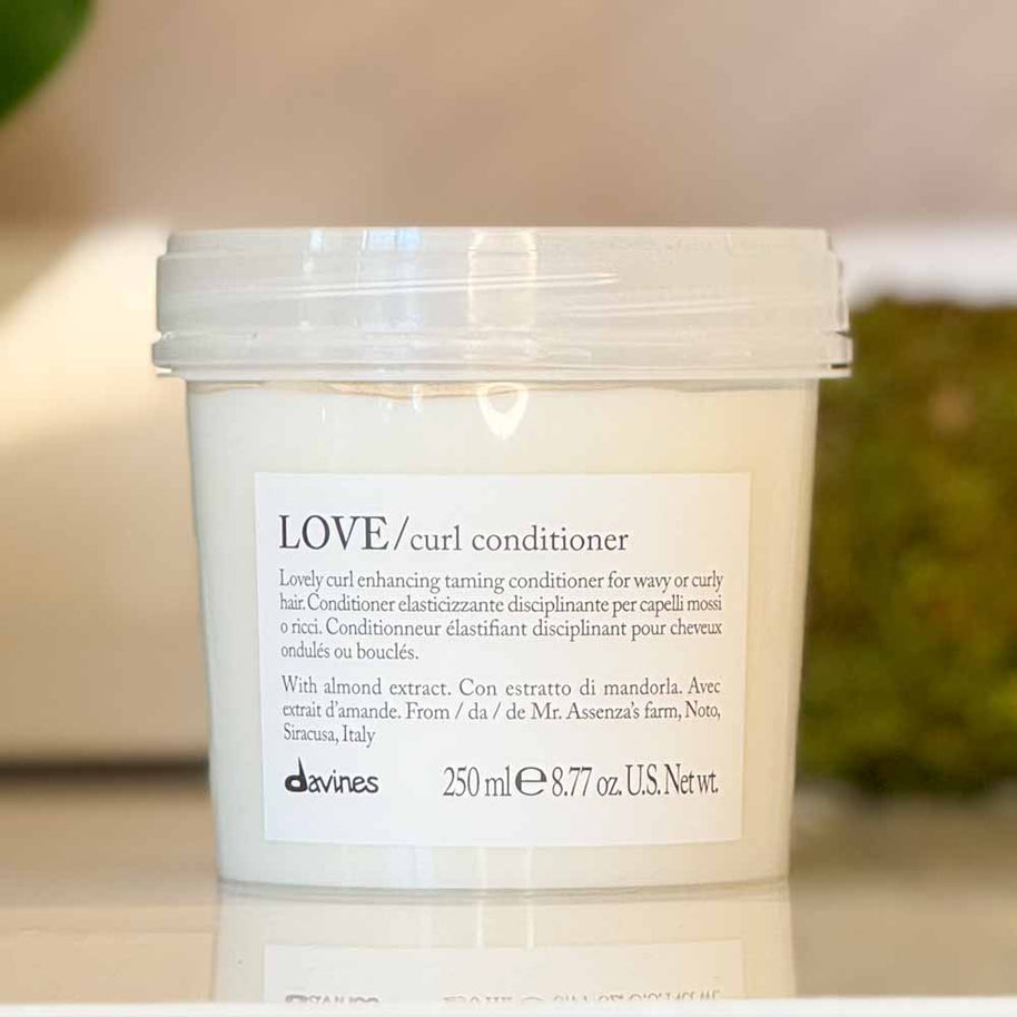 Davines LOVE Curl Conditioner for taming curls